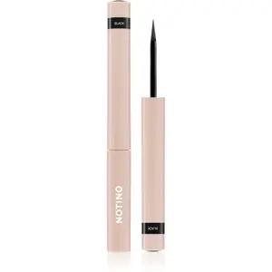 Notino Serum-Infused Lifeproof Eyeliner tekuté očné linky s aktívnymi látkami pre rast mihalnic 01 Black 1.7 ml