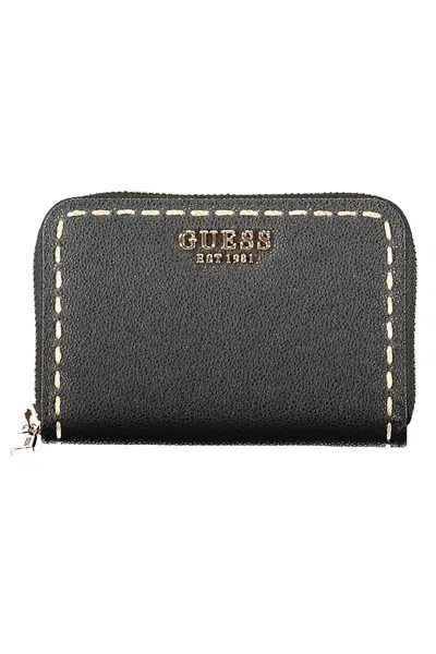 GUESS JEANS WOMEN'S WALLET BLACK