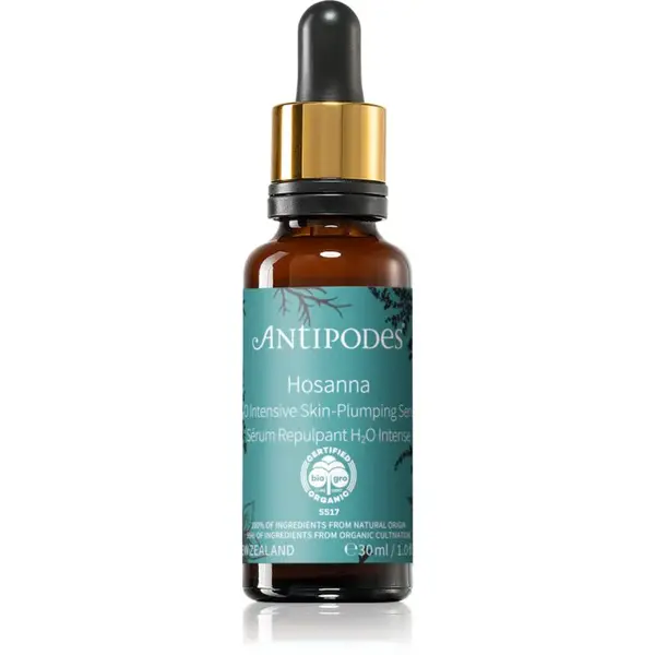 Antipodes Hosanna H₂O Intensive Skin-Plumping Serum intenzívne hydratačné sérum na tvár 30 ml