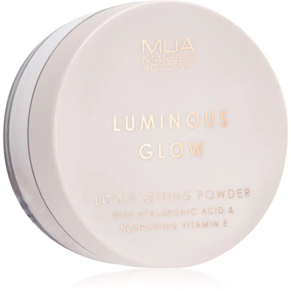 MUA Makeup Academy Luminous transparentný sypký púder 11 g