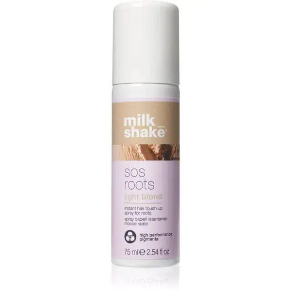 milk_shake® Sos Roots sprej pre okamžité zakrytie odrastov Light Blond 75 ml