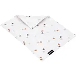 T-TOMI BIO Muslin Diaper Under the Head mušelínová plienka pod hlavičku Love 30 x 40 cm 1 ks