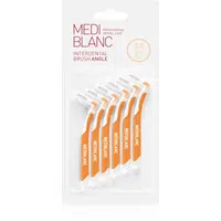 MEDIBLANC Interdental Pick-brush Angle medzizubná kefka 6 ks 0,7 mm Yellow 6 ks