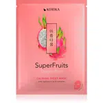 KORIKA SuperFruits Dragon Fruit - Calming Sheet Mask upokojujúca plátienková maska Dragon fruit 25 g