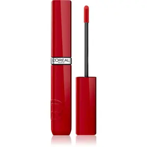 L’Oréal Paris Infaillible Laque Resistance dlhotrvajúci tekutý rúž dodávajúci hydratáciu a lesk odtieň 420 Le Rouge Paris 4.3 ml