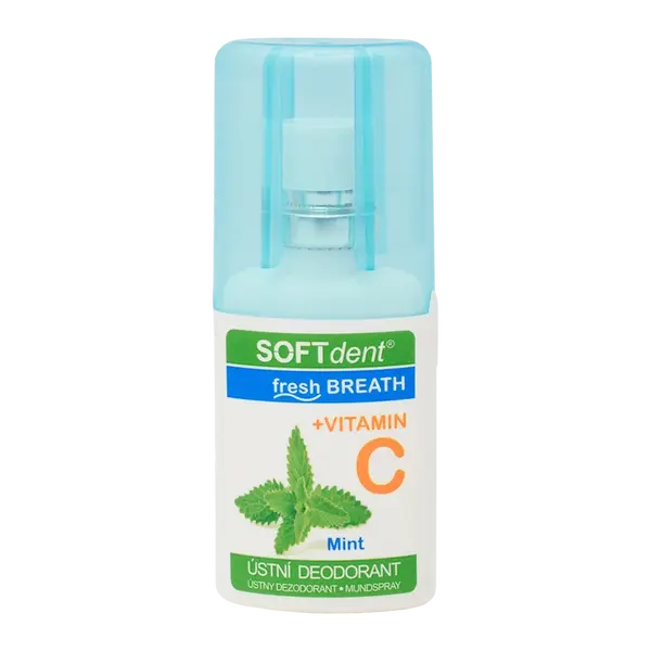 SOFTDENT Ústny dezodorant Fresh BREATH s vitamínom C 20 ml