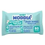 MODDIA BABY Detské vlhčené obrúsky Sensitive 80 ks