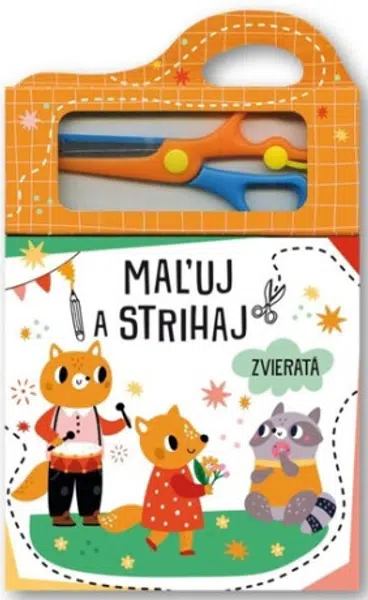 Maľuj a strihaj Zvieratá