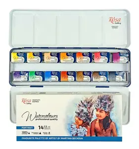 Sada akvarelových barev Rosa 14ks – Martina Becková