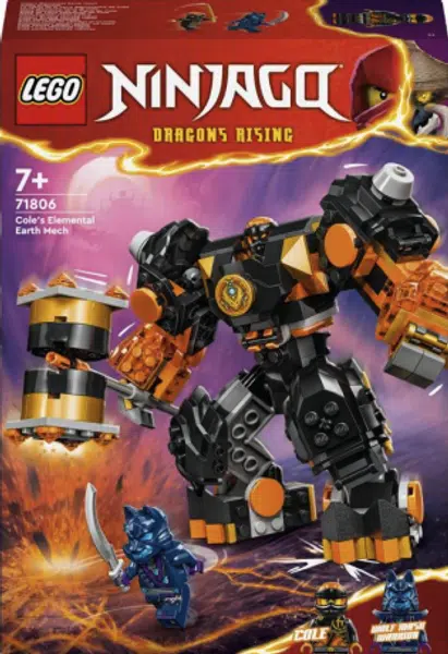 Coleův živelný zemský robot - Ninjago (71806)