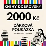 Elektronická dárková poukázka pro knižního závisláka 2000 Kč