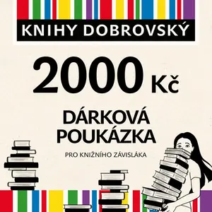 Elektronická dárková poukázka pro knižního závisláka 2000 Kč