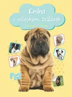 Kniha s nálepkami zvířátek Psi: více než 100 nálepek