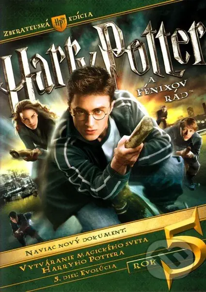 Harry Potter a Fénixov rád (Zberateľská edícia 3 DVD) - film z kategorie Fantazijní filmy