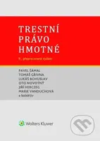 Trestní právo hmotné - Pavel Šámal - kniha z kategorie Trestní právo