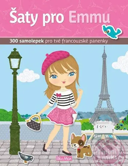 Šaty pro Emmu - kniha samolepek - Julie Camel (ilustrácie)