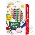 Ergonomické farbičky pre ľavákov - STABILO EASYcolors - 12 ks sada so strúhadlom
