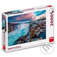 Vodopád Selfoss - puzzle z kategorie Přírodní scenérie