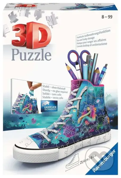 3D Kecka Mořská víla - puzzle z kategorie 3D puzzle