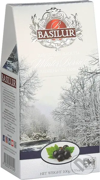BASILUR Winter Berries Blackcurrant papier 100g