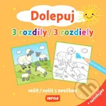 Dolepuj 3 rozdíly/3 rozdiely (sešit/zošit s ovečkou) - kniha z kategorie Úkoly pro děti