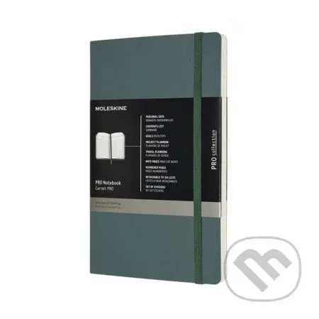 Moleskine – diár/zápisník Professional (zelený) (univerzálny, stredný)