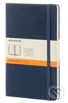 Moleskine - klasický modrý zápisník (stredný, linajkovaný)