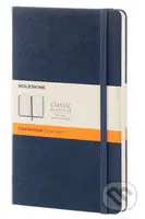 Moleskine - klasický modrý zápisník (stredný, linajkovaný)