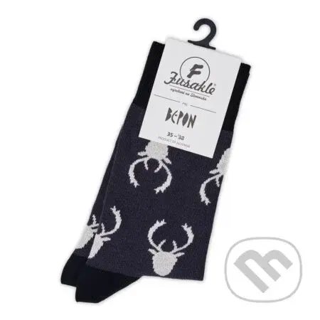 Ponožky Jeleň (Unisex veľkosť M 39 - 42)