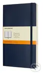 Moleskine - tmavomodrý zápisník (stredný, linajkovaný)