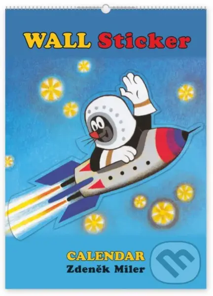Calendar Zdeněk Miller (Wall sticker) (Nástěnný kalendář Krteček - se samolepkami, nedatovaný)