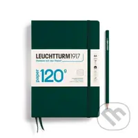 Leuchtturm1917 Zápisník 120G Forest Green Medium A5 linkovaný