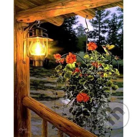 Malování podle čísel - Lucerna