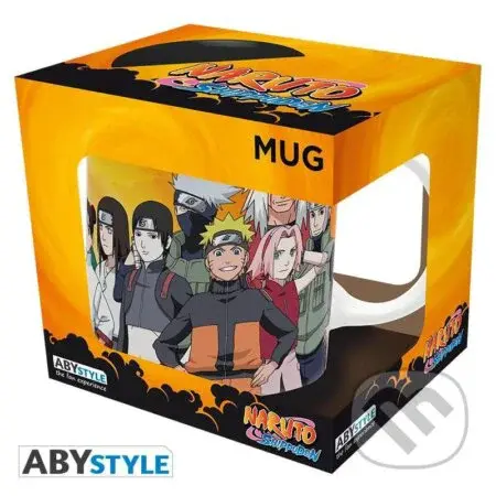 Naruto Shippuden Hrnček keramický - Konoha Ninjas (320 ml)