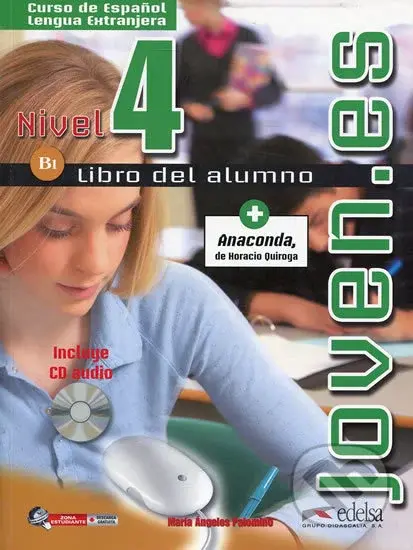 Joven.es 4/B1 Libro del alumno + CD - María Ángeles Palomino - kniha z kategorie Jazykové učebnice a slovníky