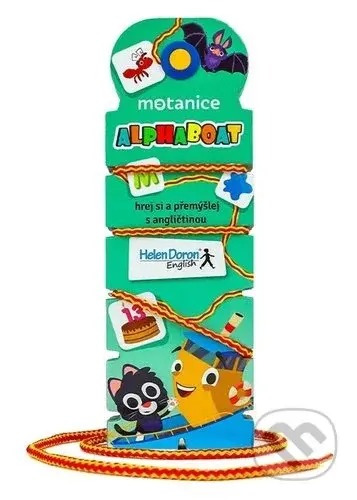 Motanice - alphaboat (Hrej si a přemýšlej s angličtinou) - kniha z kategorie Cizí jazyky