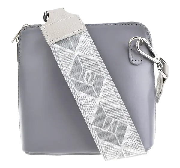 NovaKabelka.cz Grana Grigia Chiaro s přídavným popruhem