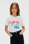 Dětské bavlněné tričko Calvin Klein Jeans