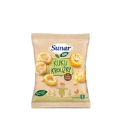 SUNAR BIO Dětské křupky Kuku kroužky 9m+, 20 g