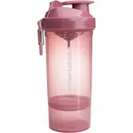 Smartshake Original2GO ONE sportovní šejkr + zásobník barva Deep Rose Pink 800 ml