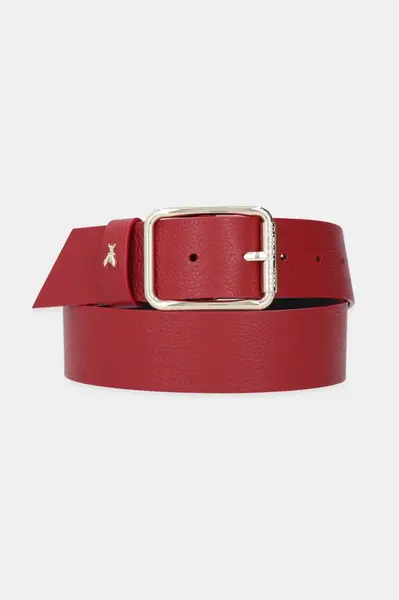 Kožený pásek Patrizia Pepe dámský, béžová barva, CW6409 L001