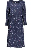 GANT LONG DRESS WOMEN BLUE