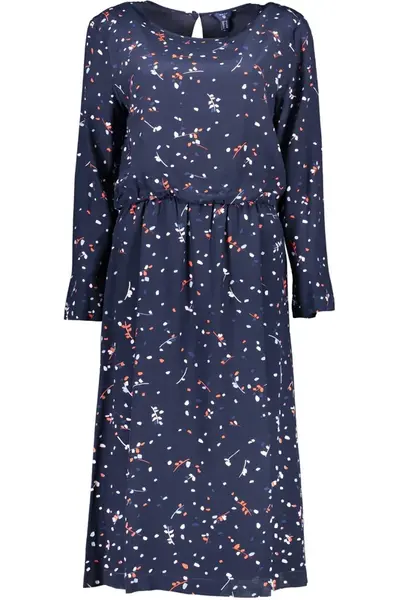 GANT LONG DRESS WOMEN BLUE