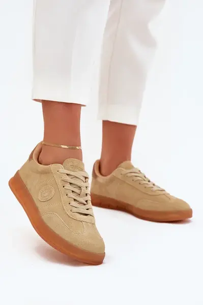 BIG STAR SHOES Dámské Semišové Sneakers Big Star