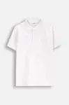 Dětská bavlněná polokošile Coccodrillo bílá barva, hladká, BACK TO SCHOOL BOY