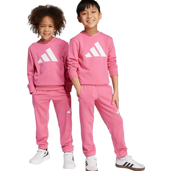 Dětská tepláková souprava adidas růžová barva, JW2435