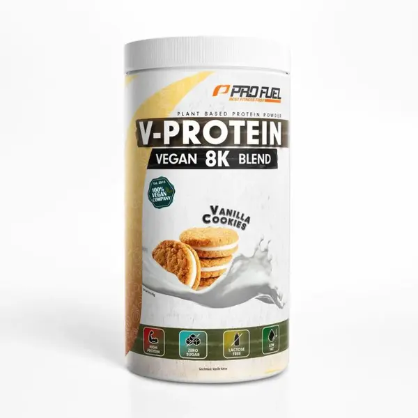 Profuel V-Protein 8K vegan vanilkové sušienky, 750 g