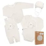 Dojčenská súprava do pôrodnice New Baby Sweet Bear béžová 62 (3-6m), 20C41173