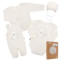 Dojčenská súprava do pôrodnice New Baby Sweet Bear béžová 62 (3-6m), 20C41173