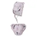 Detské plavky s klobúčikom BIMBIDREAMS Hawai - (veľ.3-9mes.)